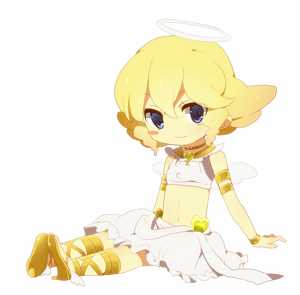 aina_(artist), angel, angelo_cabrini, bisuko_(bisco_mm), blonde_hair, cosplay, halo, inazuma_eleven