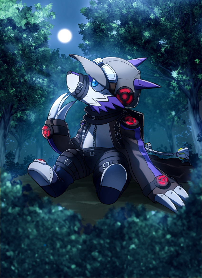 appmon, digimon, digimon_(creature), digimon_universe:_appli_monsters, highres, logamon, ulen_(asin)