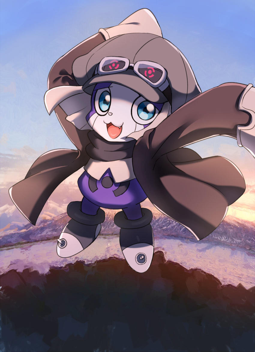 appmon, digimon, digimon_(creature), digimon_universe:_appli_monsters, highres, offmon, ulen_(asin)