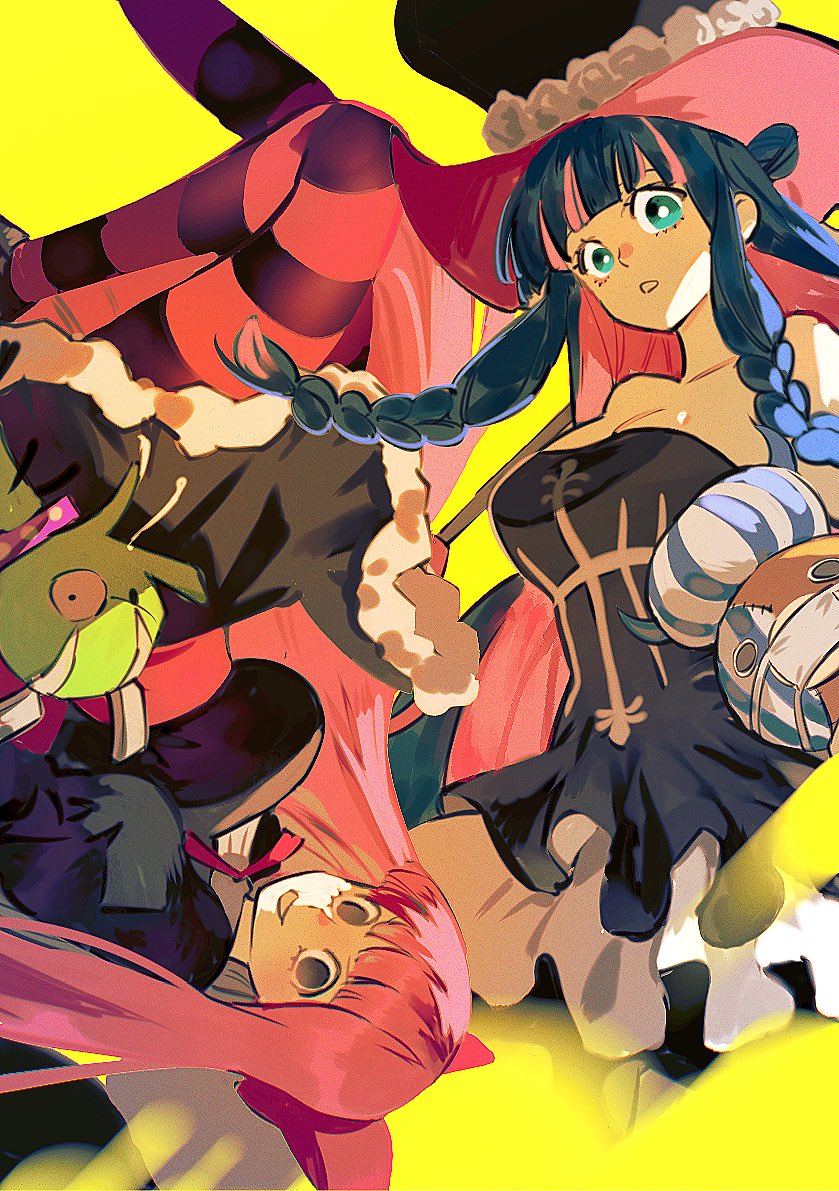 goth_fashion, gothic_lolita, lolita_fashion, mckrs, one_piece, panty_&amp;_stocking_with_garterbelt, perona, stocking_(psg)