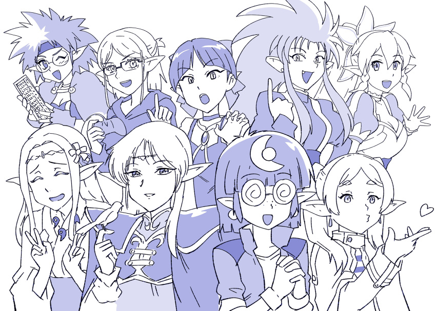 armor, bird, cape, character_request, circlet, crossover, deedlit, double_v