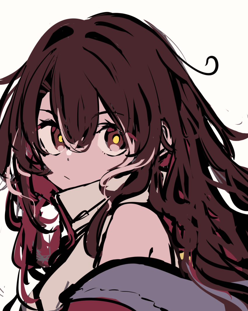1girl, black_hair, blue_jacket, breasts, c-ms_(girls'_frontline), closed_mouth, from_side, girls_frontline