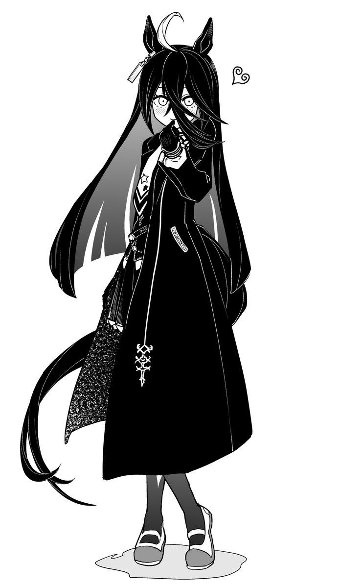 1girl, animal_ears, belt, coat, collared_shirt, ear_tag, earrings, gloves