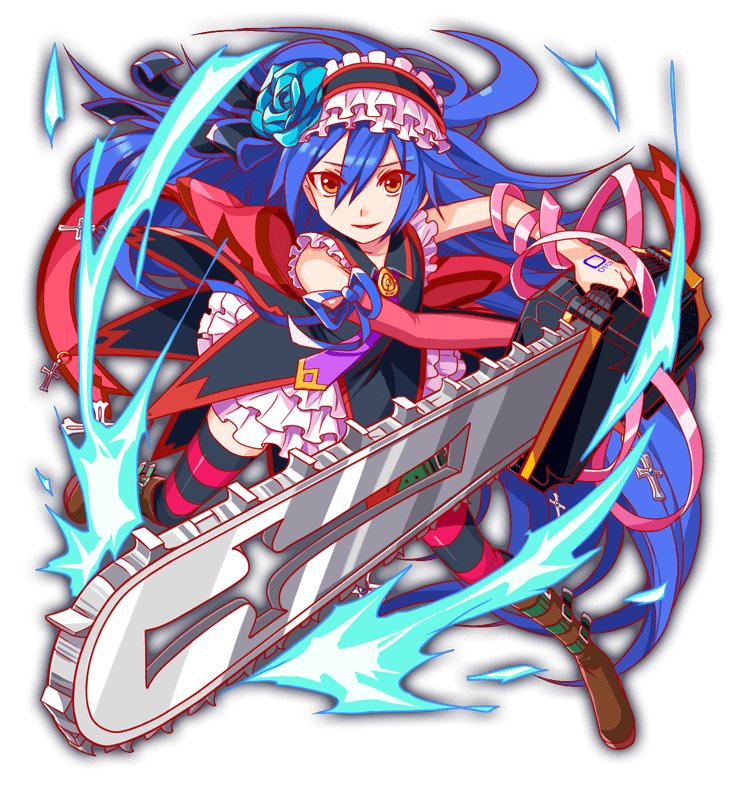 1girl, alternate_eye_color, anime_coloring, aqua_flower, aqua_necktie, aqua_rose, arm_wrap, artist_request