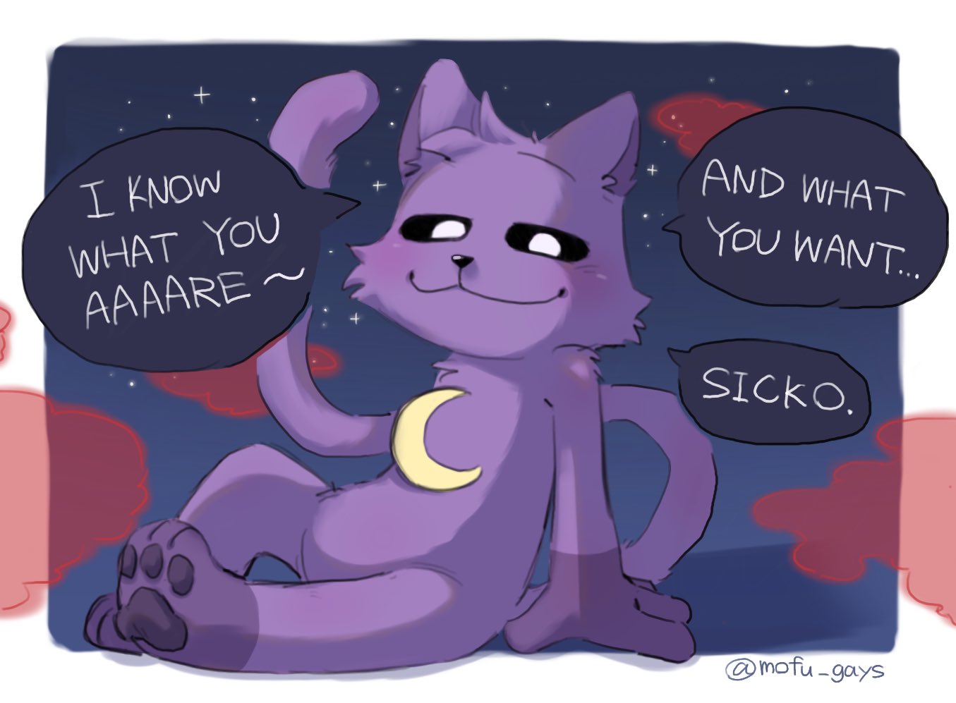 1boy, animal_ears, black_sclera, cat_boy, cat_ears, cat_tail, catnap_(poppy_playtime), colored_sclera