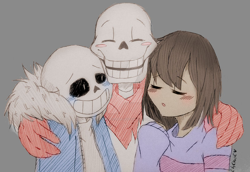 1other, 2016, 2boys, 2d, ambiguous_gender, arm_around_shoulder, artist_name, blue_jacket