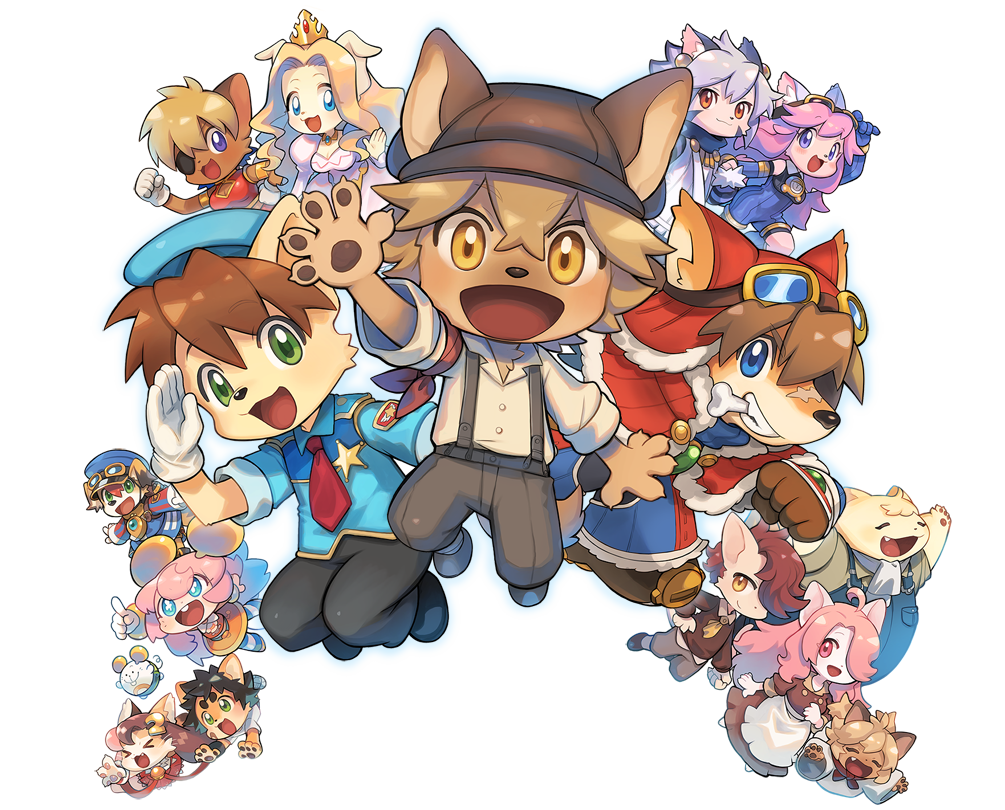 6+boys, 6+girls, alicia_priss, animal_ears, boron_brioche, cat_boy, cat_ears, cat_girl