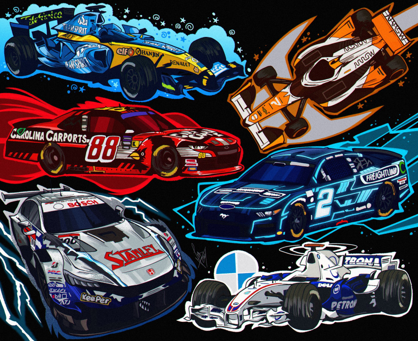 bmw, bridgestone, car, chevrolet, chevrolet_camaro, dallara_dw12, english_commentary, enkei