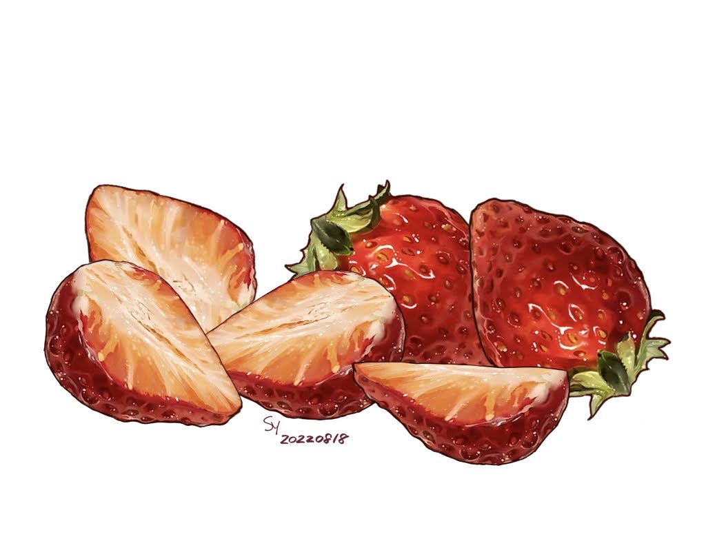 food, food_focus, fruit, no_humans, original, sayu_(user_cmmd4435), simple_background, still_life