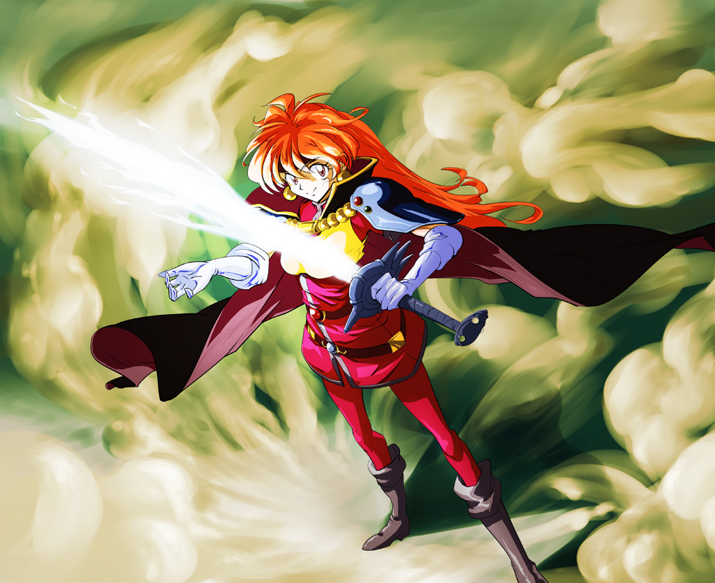 capcom, capcom_fighting_evolution, capcom_fighting_jam, f_(pixiv), lina_inverse, long_hair, red_hair, redhead