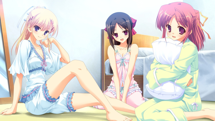 ama_ane, game_cg, kikurage, pajamas, takashina_natsumi, yashima_otome