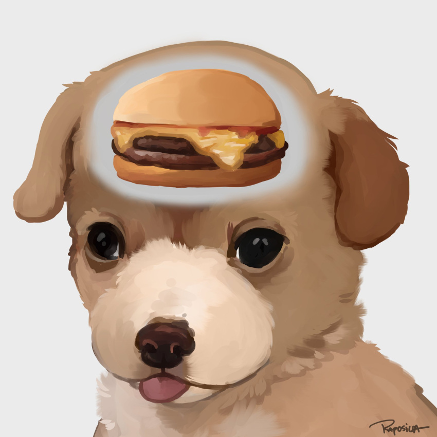 animal, animal_focus, artist_name, bread, burger, dog, doggo_revolution, food