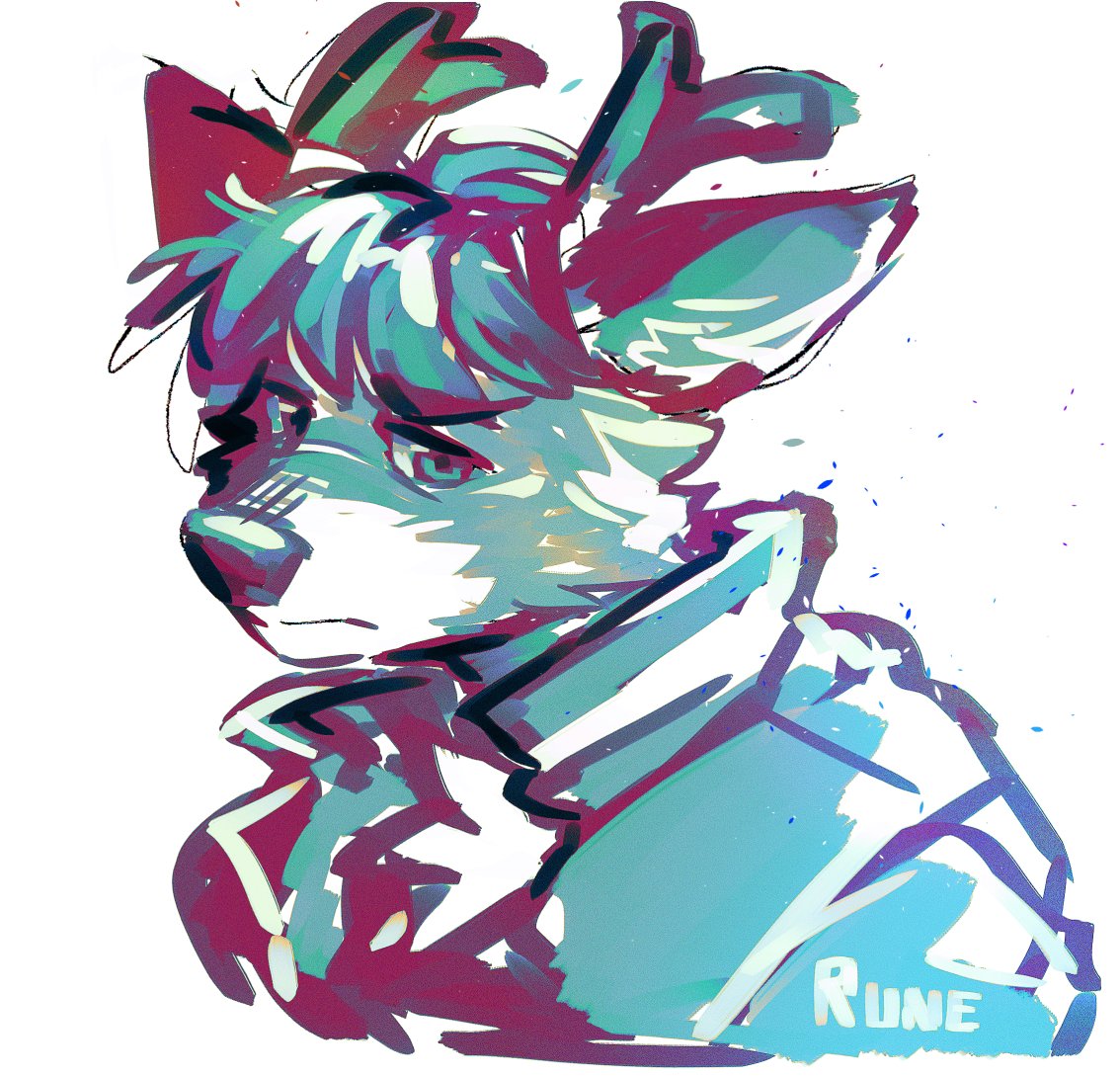 1boy, animal_ears, antlers, character_name, crimsonrabbit_(crimsonann), dawn_chorus, deer_antlers, deer_boy