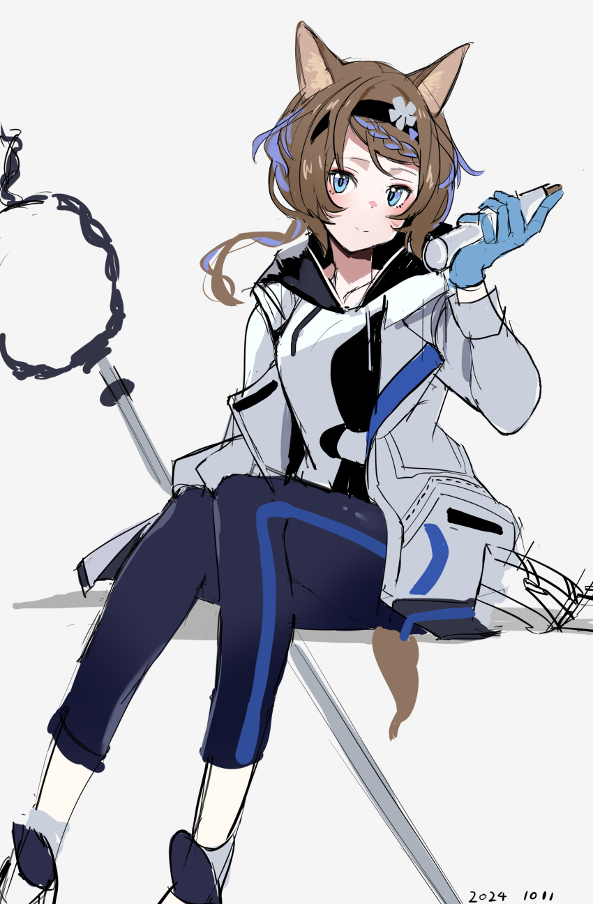 1girl, absurdres, arknights, aroma_(arknights), highres, mizutaki