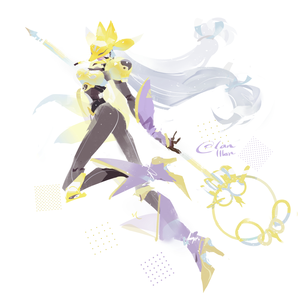 1girl, armor, black_bodysuit, bodysuit, digimon, digimon_(creature), fox_mask, full_body
