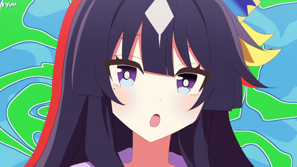 3girls, animal_ears, animated, animated_gif, blue_eyes, blush, breasts, brown_hair, casual, cheval_grand_(umamusume), commentary_request, earrings, glasses, hair_ornament, hat, horse_ears, horse_girl, jewelry, long_hair, looking_at_viewer, medium_hair, mole, mole_under_eye, multiple_girls, open_mouth, parody, ryuu_(ryuraconis), siblings, single_earring, sisters, sunglasses, twintails, umamusume, v_sisters, verxina_(umamusume), violet_eyes, vivlos_(umamusume)
