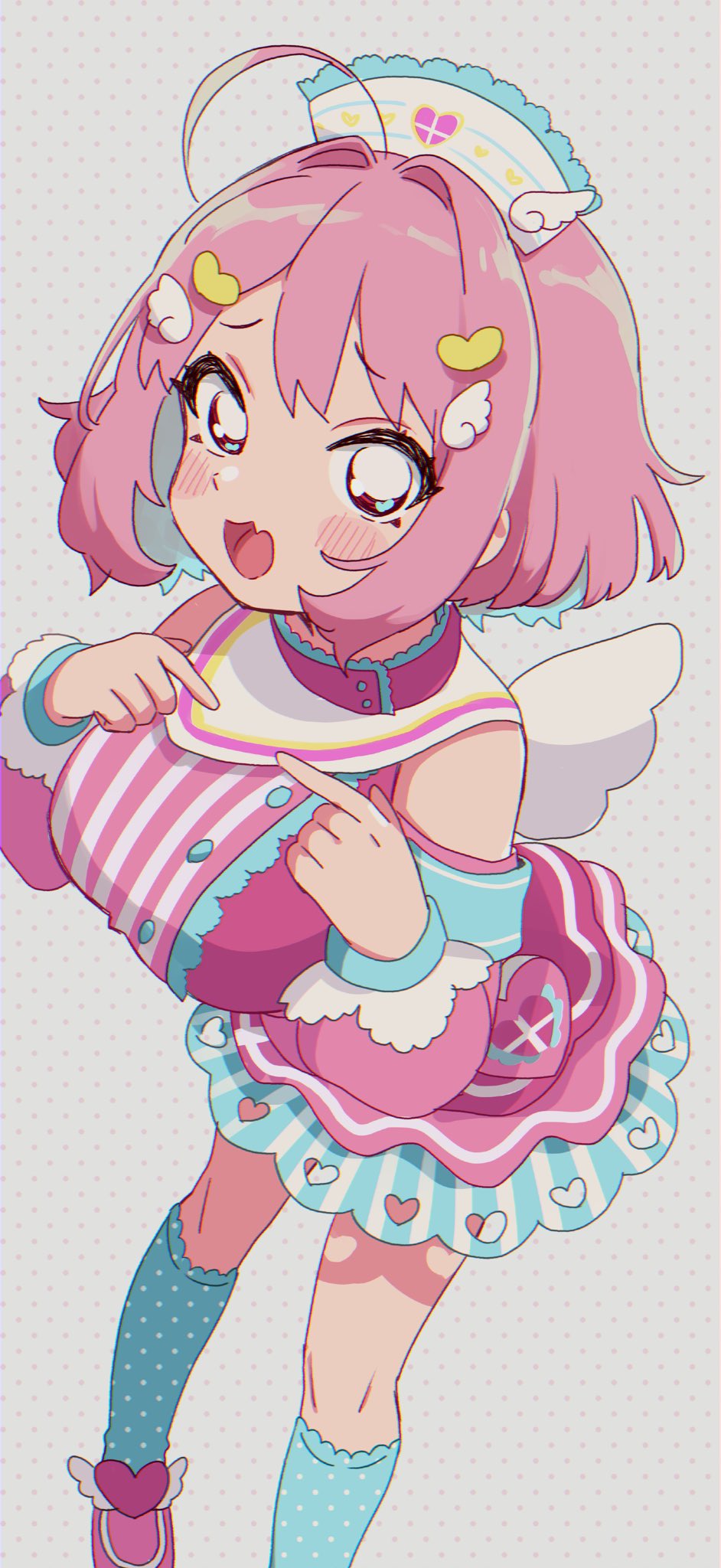 1girl, ahoge, aqua_hair, aqua_socks, blush, breasts, colored_inner_hair, cosplay