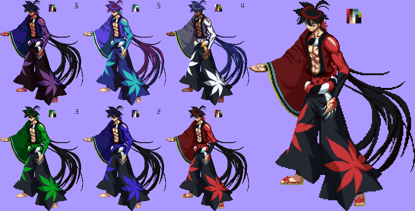 dondongarara, katanagatari, pixel_art, yasuri_shichika
