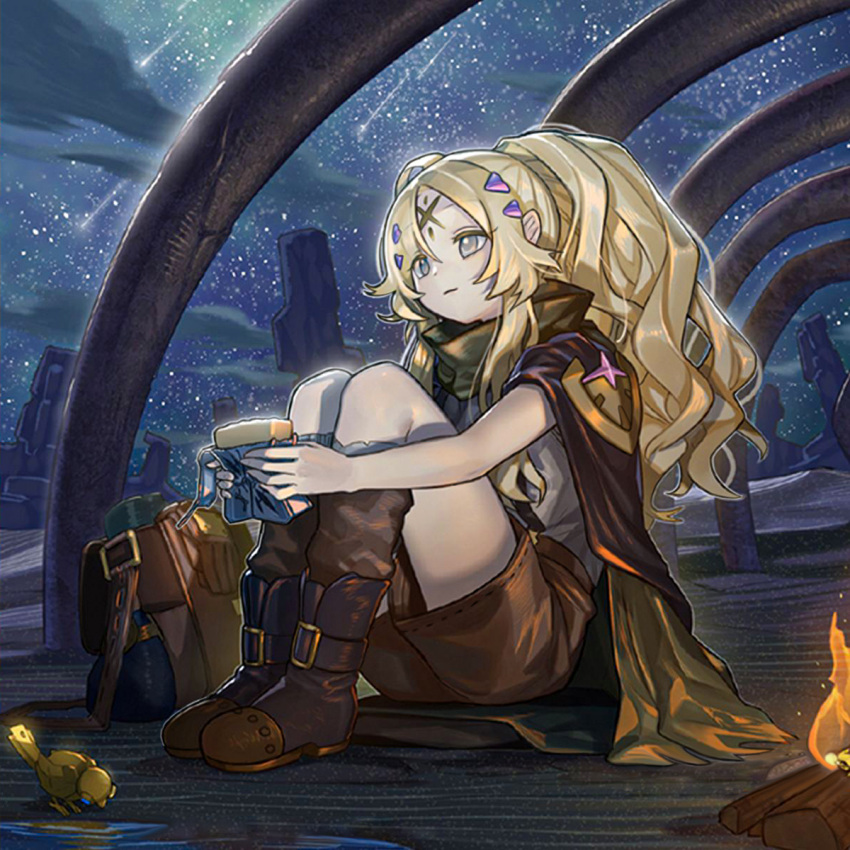 1girl, albaz_(yu-gi-oh!), aluber_(yu-gi-oh!), ankle_boots, anonymous_(yu-gi-oh!), bag, belt_boots, belt_buckle