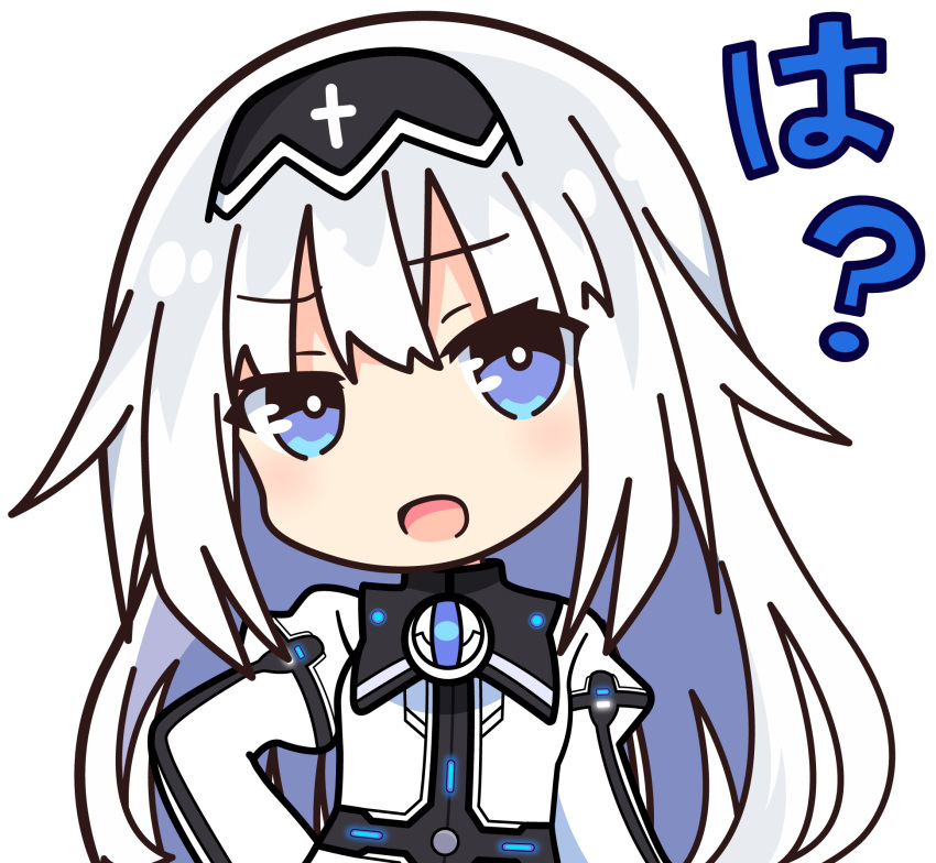 1girl, ?, arusu_maria, blue_eyes, chibi, date_a_live, date_a_live:_arusu_install, dress