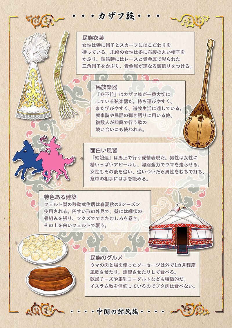 1boy, 1girl, china, china_comic, chinese_clothes, chinese_food, food, gold_jewelry