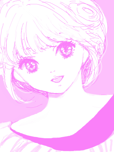 amano_ai, oekaki, short_hair, smile, video_girl_ai