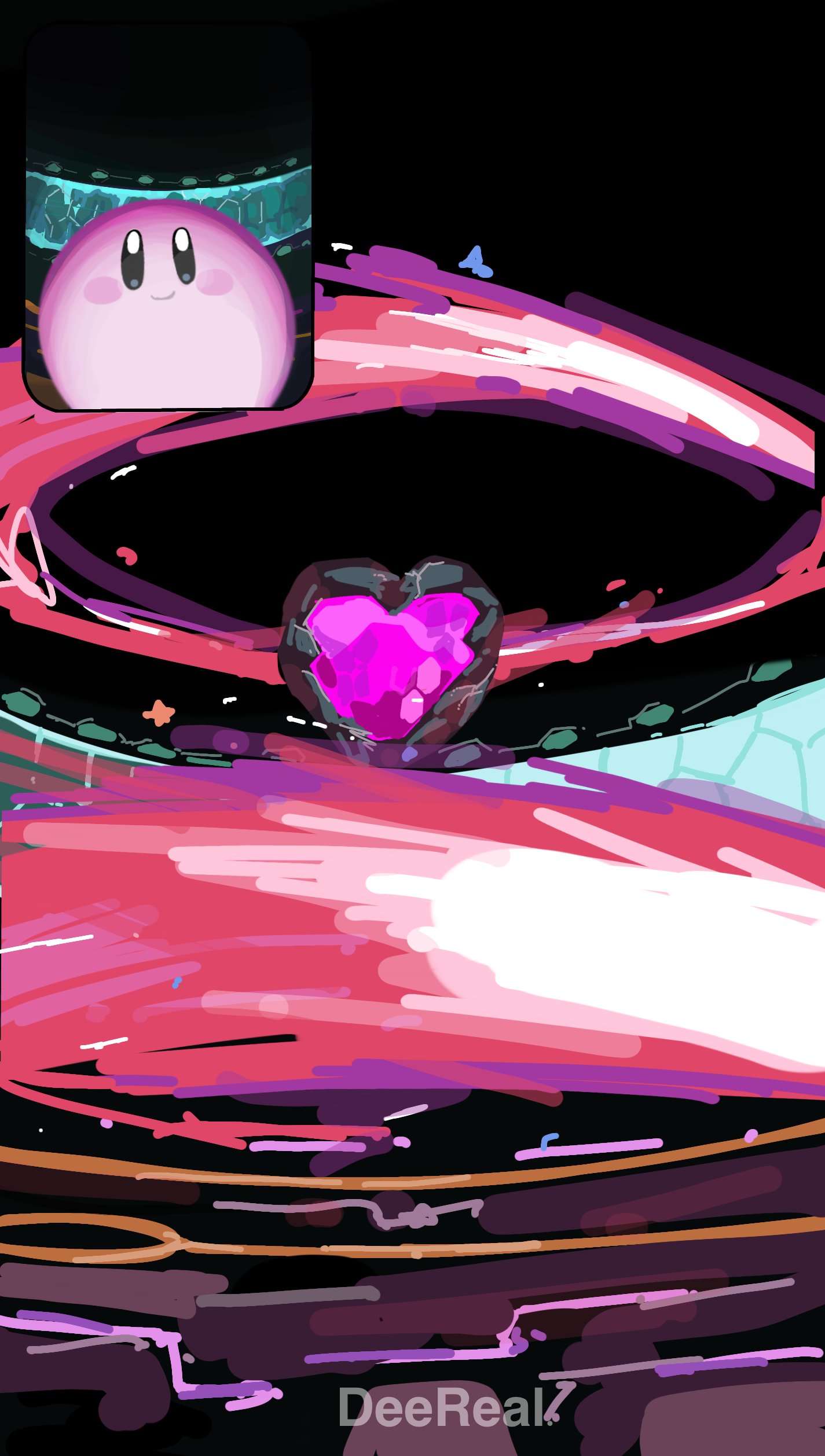 absurdres, bereal, blush_stickers, brand_name_imitation, colored_skin, fan_screaming_at_madison_beer_(meme), highres, indoors