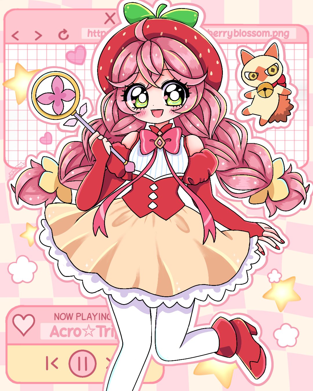 1boy, 1girl, :d, acro_trip, ahoge, aikawaii, animal, artist_name