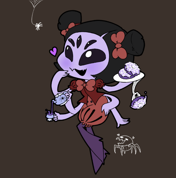 1girl, 2024, 2d, anthro, arachnid, arthropod, arthropod_girl, brown_background