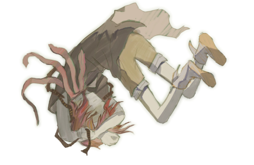 1other, 4_30_ge_aya, black_shirt, boots, brown_shorts, character_request, check_character, check_copyright