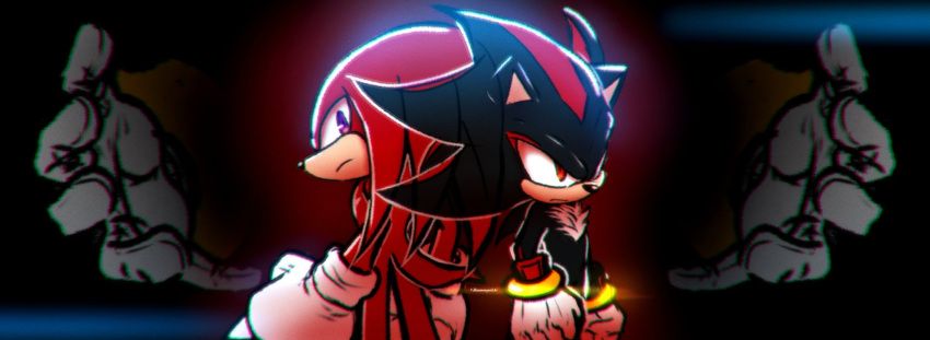 3boys, animal_ears, animal_nose, artist_name, chromatic_aberration, closed_mouth, dr._eggman, furry