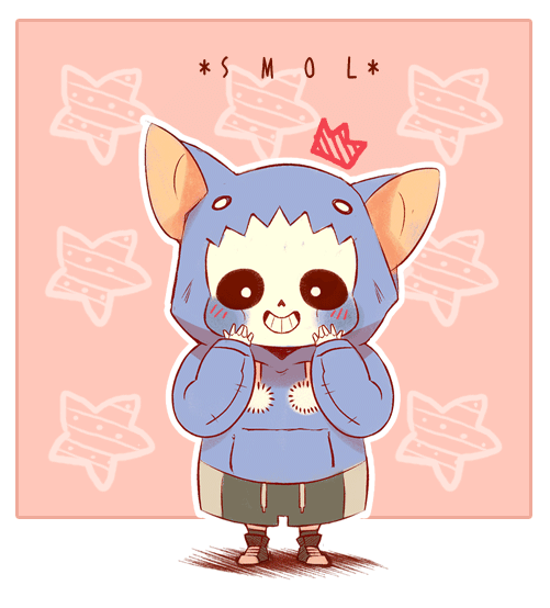 1boy, 2015, 2d, animal_ears, animal_hood, animated, animated_gif, blue_hoodie, blush, border, chibi, commentary, crown_(symbol), cute, digital_media, drawstring, english_commentary, full_body, grin, hands_on_face, hands_on_own_cheeks, hands_on_own_face, hood, hood_up, hoodie, humanoid, just_peachy, long_sleeves, looking_at_viewer, looping_animation, male, male_focus, male_only, monster, monster_boy, npc-dion, pom_pom_(clothes), pom_pom_drawstring, sans_(undertale), shorts, skeleton, smile, sneakers, solo, standing, star_(symbol), teeth, text, transparent_background, undead, undertale, utdr_(toby_fox), white_border