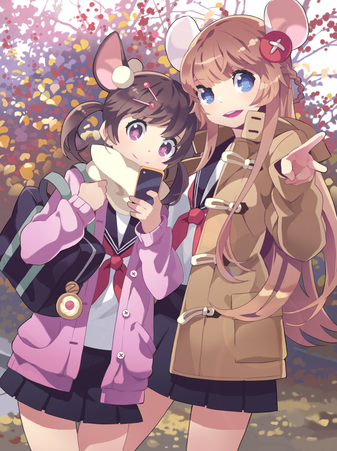 animal_ears, bf's_ok_farm, bf's_ok_farm, bf._(sogogiching), multiple_girls, original, school_uniform