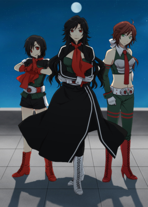 alternate_costume, female, genderswap, kamen_rider, kamen_rider_1, kamen_rider_2, kamen_rider_v3, kamen_rider_v3_(series)