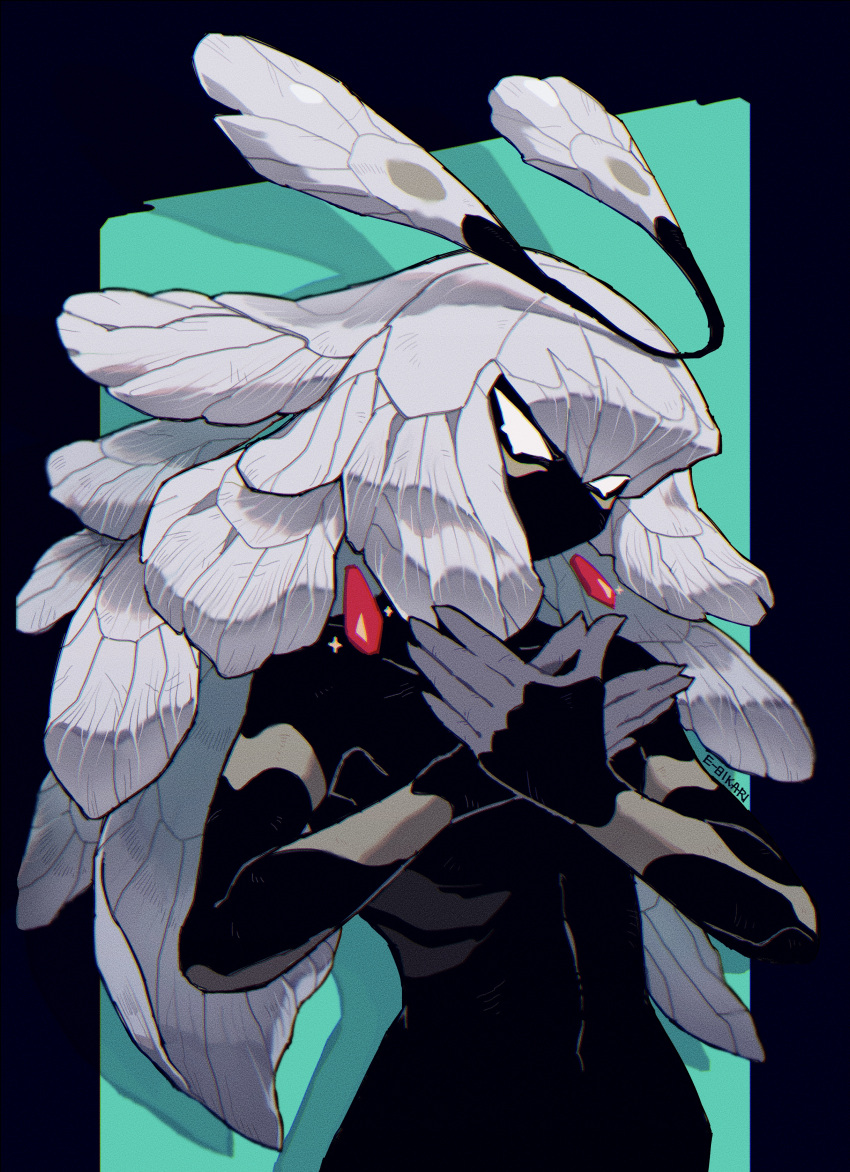 1other, absurdres, artist_name, black_border, black_skin, border, chromatic_aberration, colored_skin