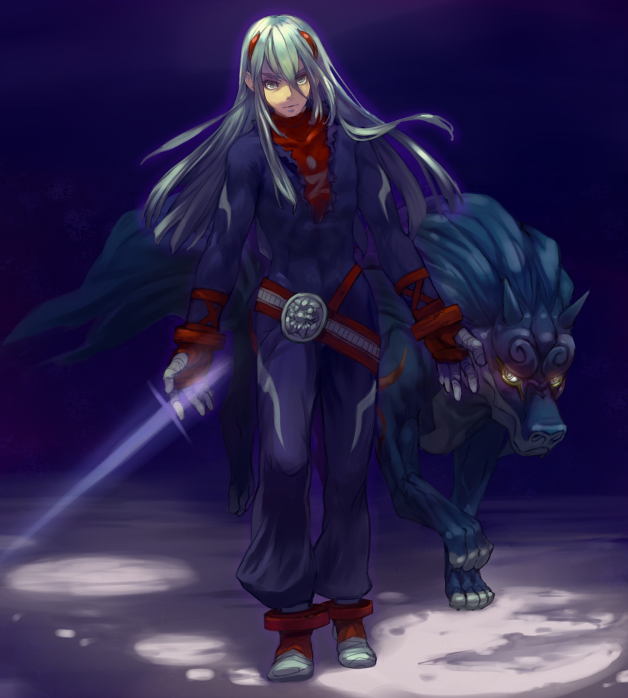 bonjour, breath_of_fire, breath_of_fire_iv, fou-lu, gloves, horns, long_hair, male