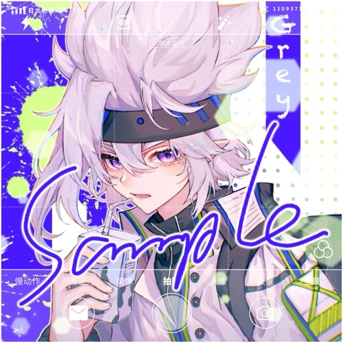 1boy, aotu_world, black_headband, black_shirt, border, character_name, chinese_commentary, commentary_request