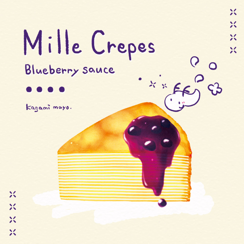 artist_name, cake, cake_slice, food, food_focus, food_name, highres, kagami_mayo