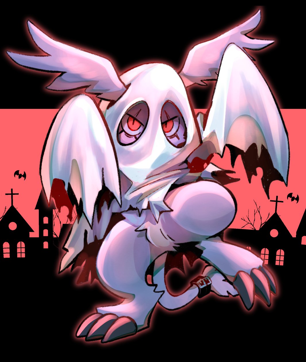 bakemon, bakemon_(cosplay), body_fur, cosplay, digimon, digimon_(creature), full_body, gazimon