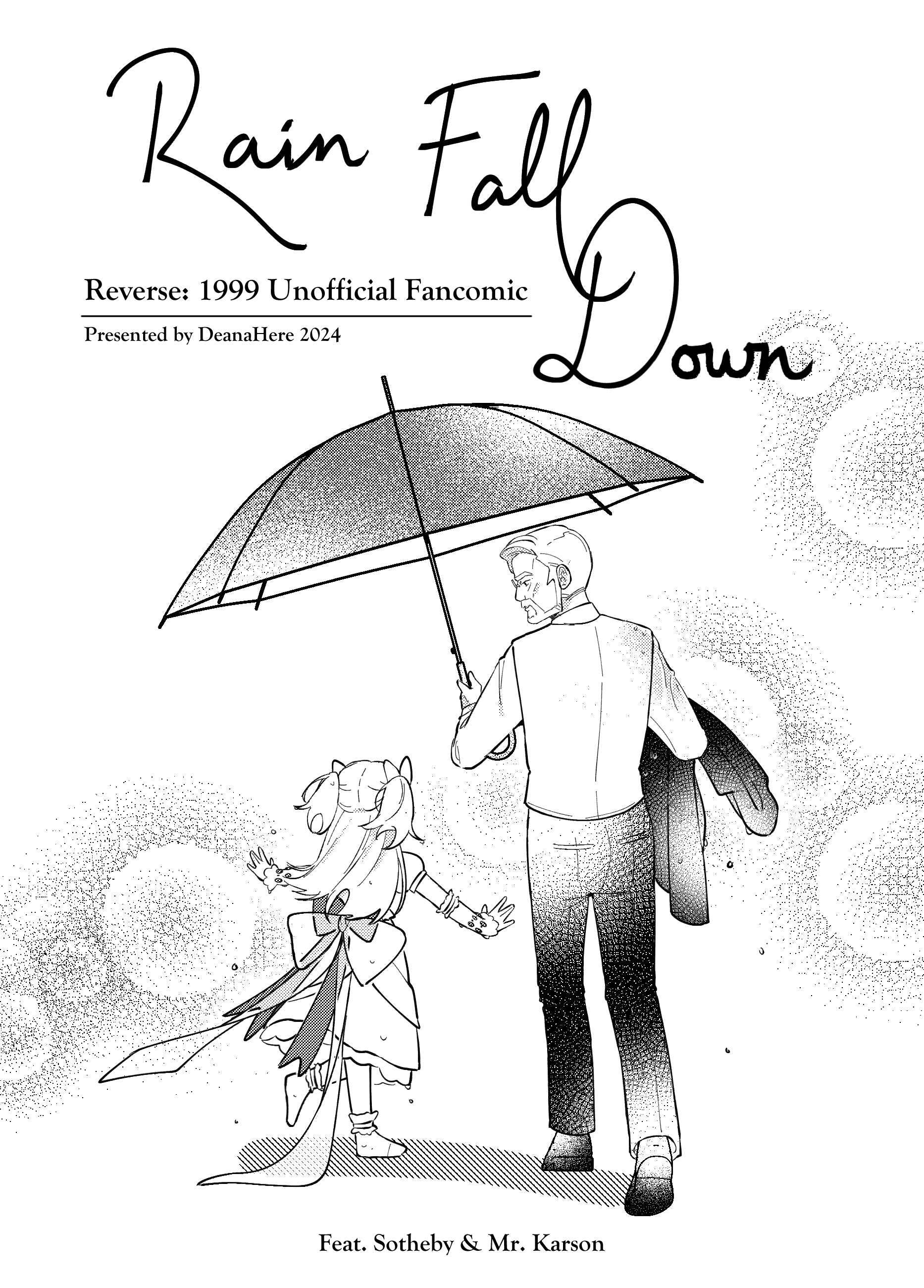 1boy, 1girl, absurdres, artist_name, back_bow, beard, bow, butler