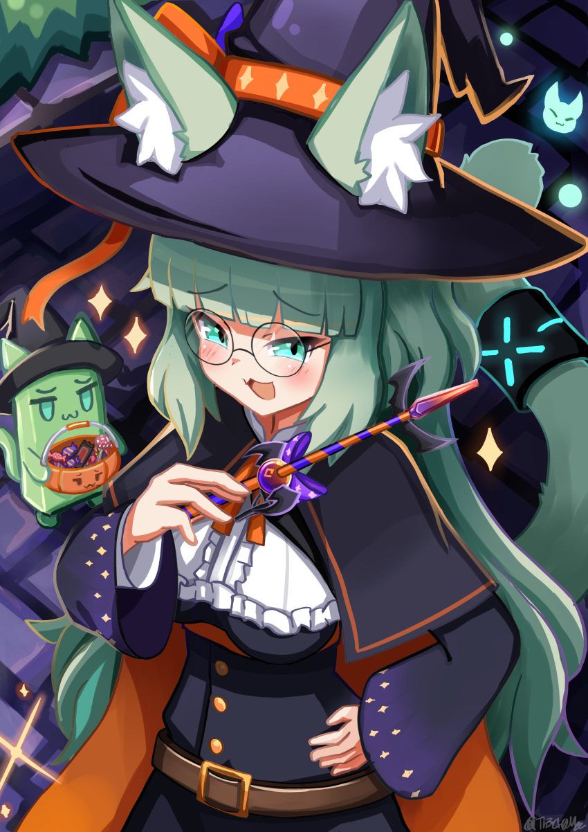 1girl, absurdres, alternate_costume, animal_ear_fluff, animal_ears, aqua_eyes, arknights, belt