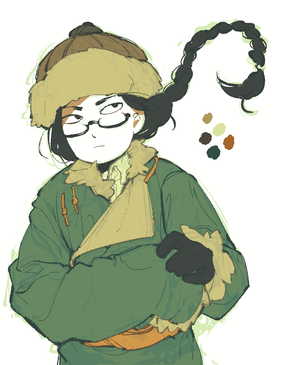 1boy, axis_powers_hetalia, black_hair, braid, coat, deel, fur-trimmed_coat, fur-trimmed_headwear