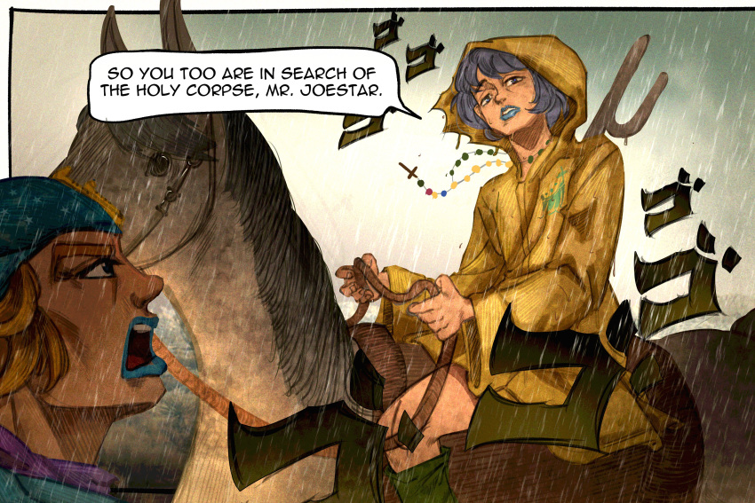 1boy, 1girl, absurdres, blue_eyes, blue_hair, blue_lips, commentary, cross