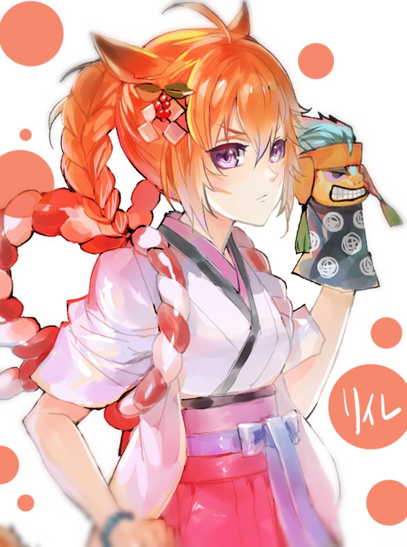 1girl, animal_ears, blurry, bracelet, braid, breasts, cat_ears, cat_girl