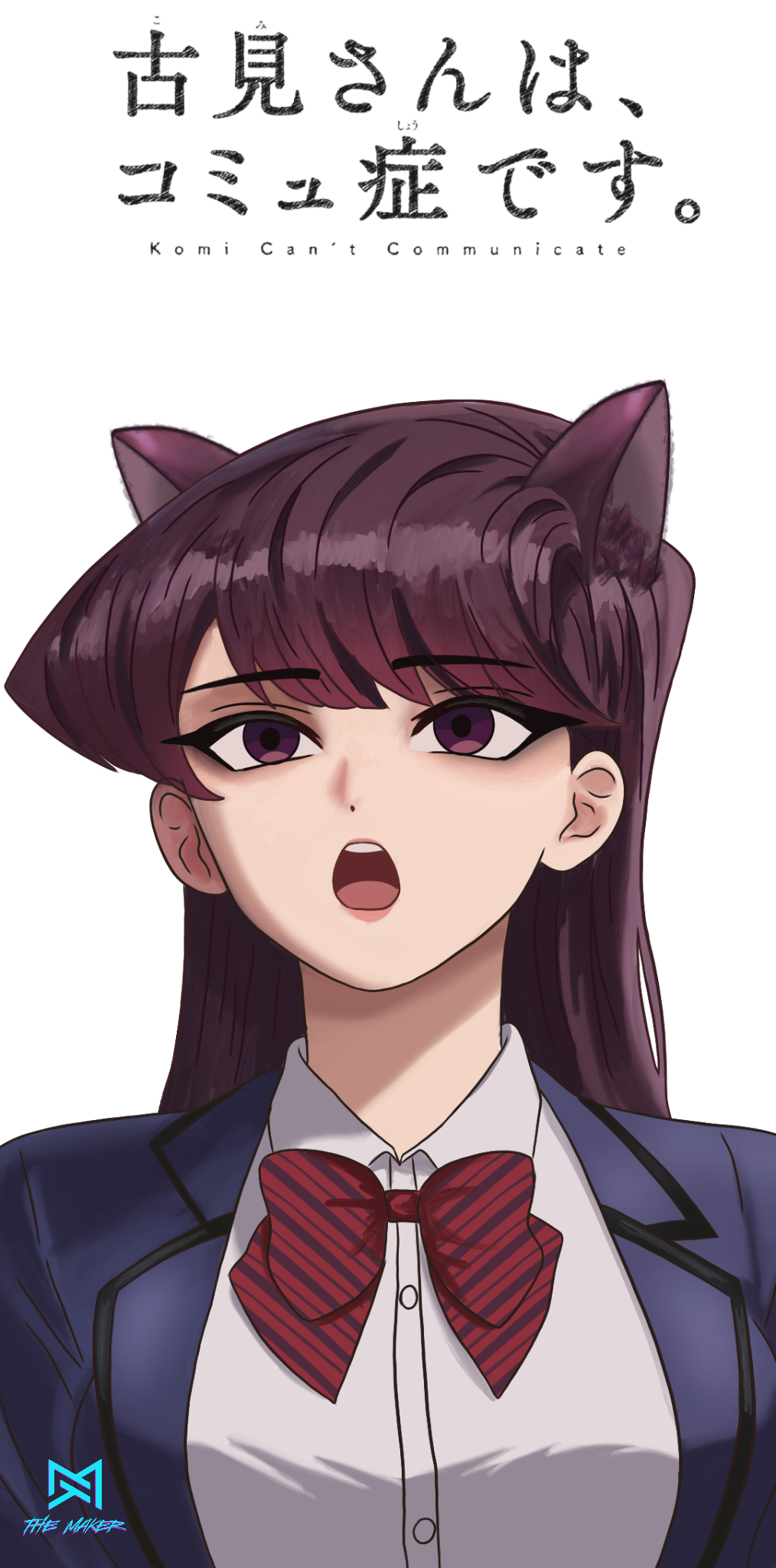 highres, komi-san_wa_komyushou_desu, komi_shouko, tagme, themaker