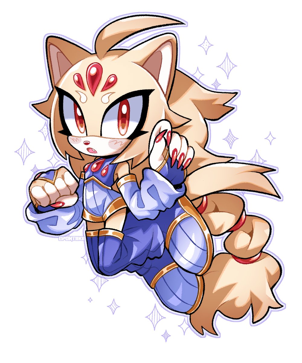 1girl, ahoge, animal_ears, blonde_hair, bodysuit, boots, bridal_gauntlets, cat_ears