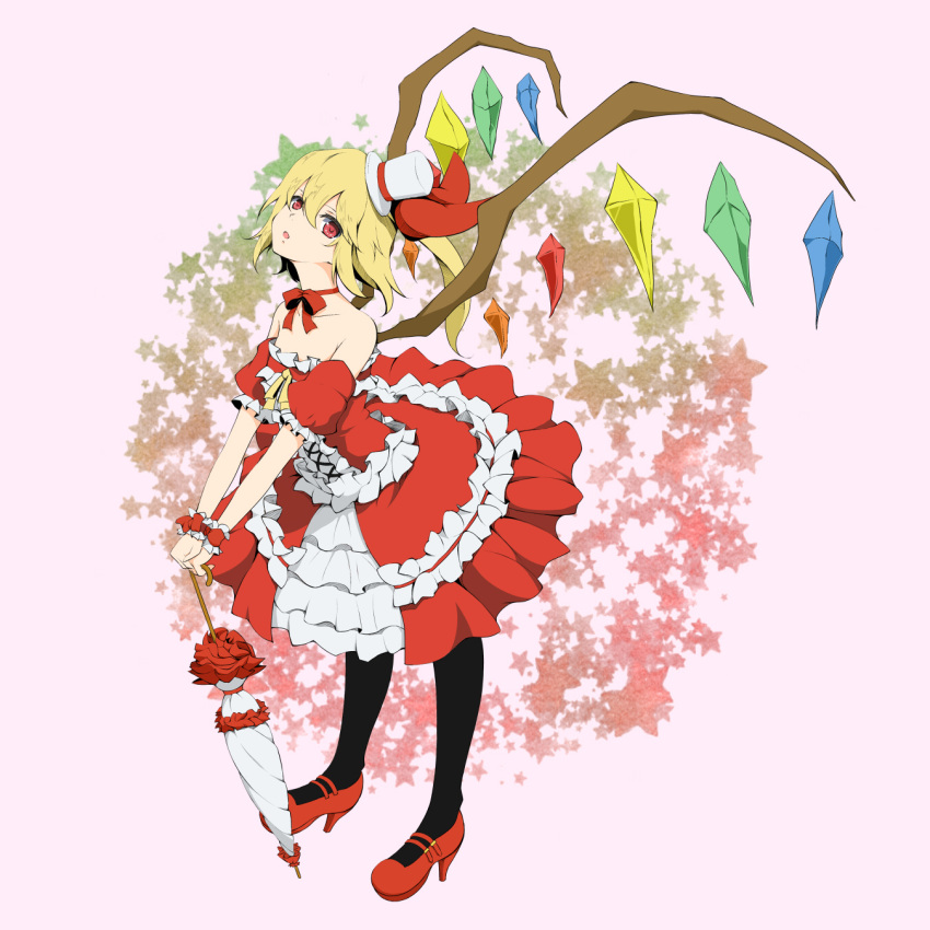 alternate_costume, bad_id, bare_shoulders, blonde_hair, bow, choker, christmas, dress