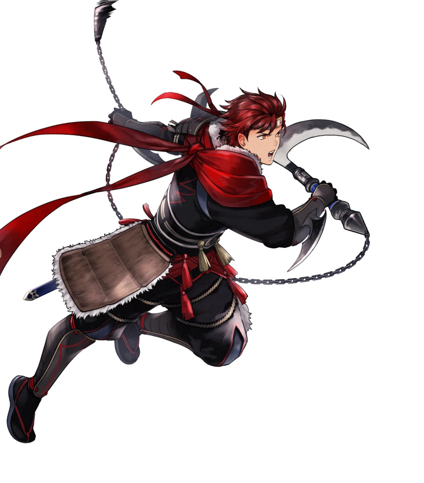 1boy, diamant_(fire_emblem), diamant_(ninja)_(fire_emblem), fire_emblem, fire_emblem_engage, fire_emblem_heroes, highres, ninja