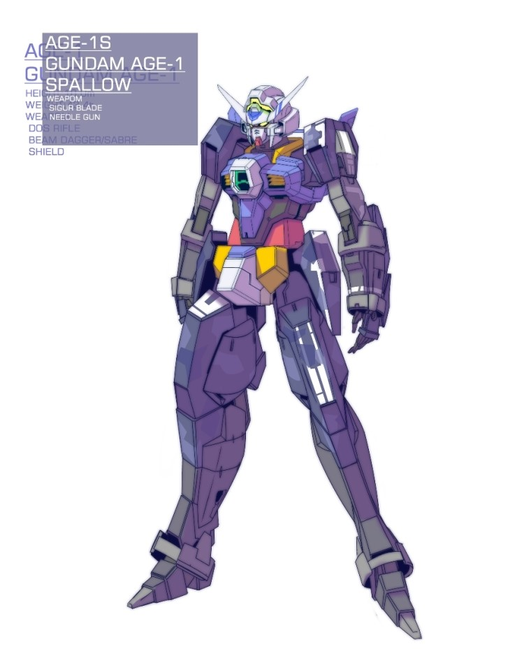 body_markings, chest_vets, english_commentary, english_text, gundam, gundam_age, gundam_age-1, gundam_age-1_spallow