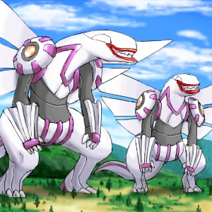 duplicate, flipped, fusion, lowres, mass_production_eva, mecha, neon_genesis_evangelion, no_humans